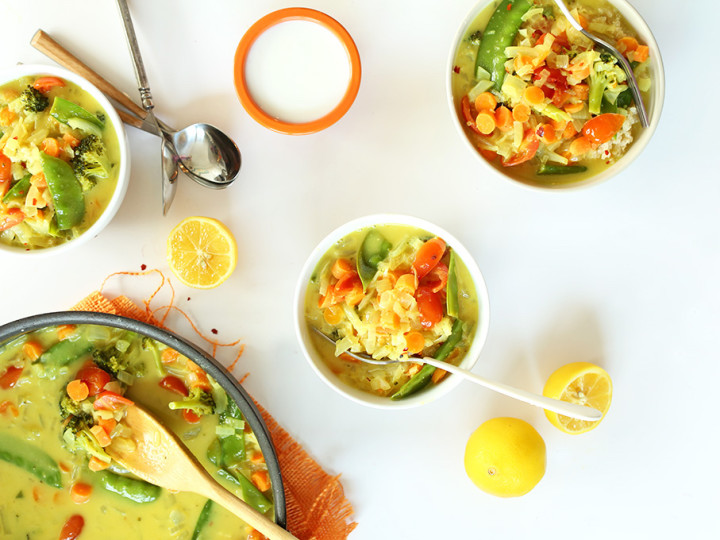 A 30 Minute Coconut Curry